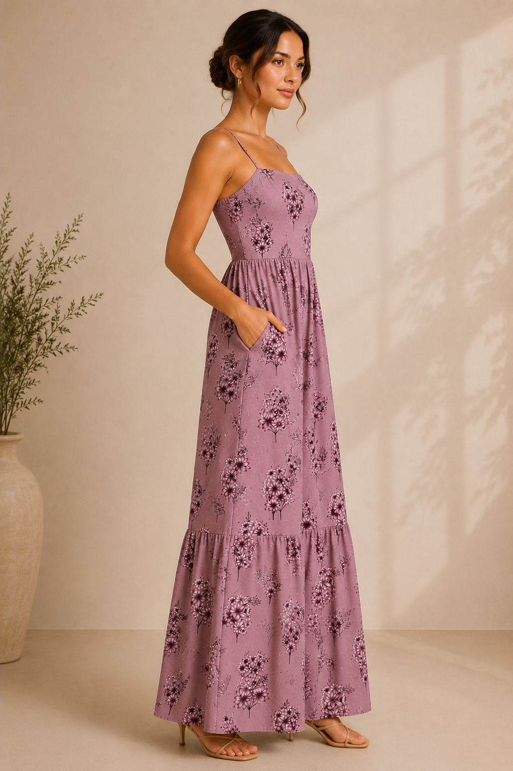 Lavender Blossom Sundress