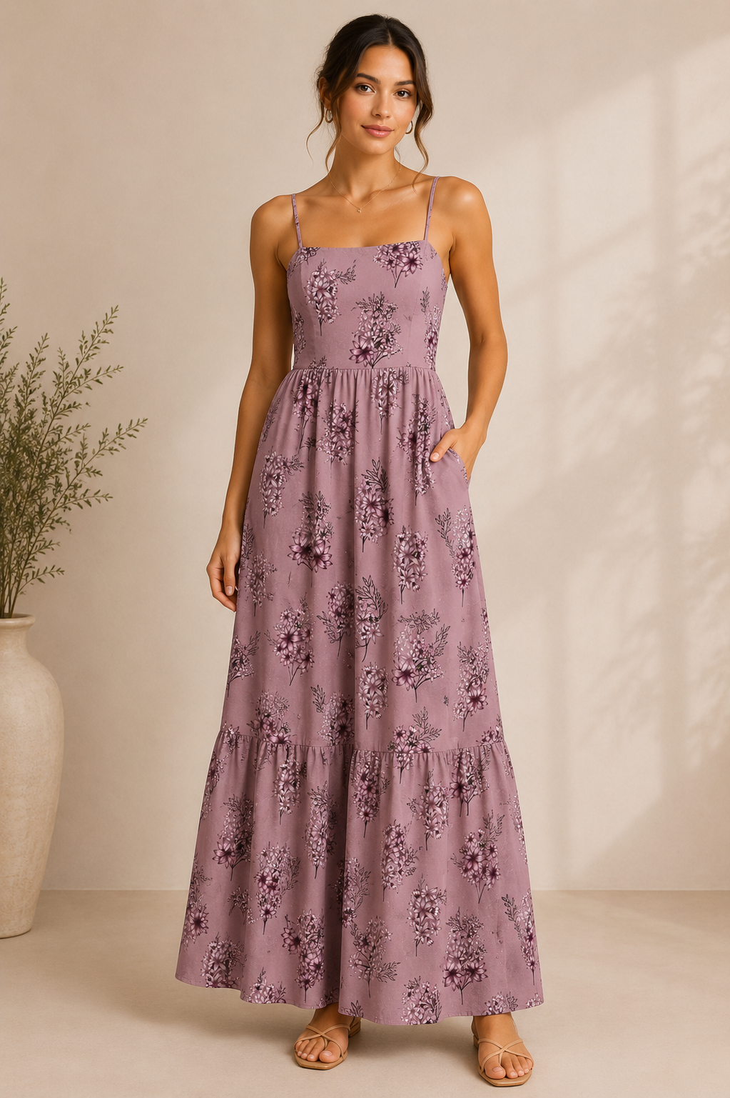 Lavender Blossom Sundress